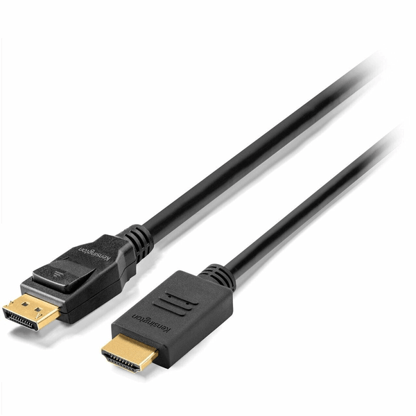 Kensington Display Port DP to HDMI Cable 1.8m Computer Monitor K33025WW - SuperOffice