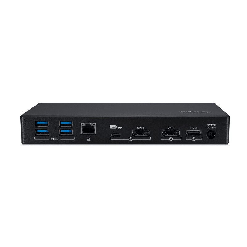 Kensington Docking Station SD4850P USB-C 10Gbps Dual Video Driverless 100W PD Black K34115AP - SuperOffice