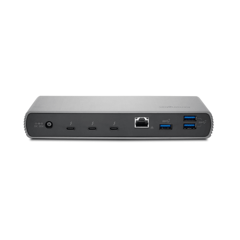 Kensington Docking Station SD5750T Thunderbolt™ 4 Dual 4K (DFS) 90W PD Microsoft Surface Grey K35175AP - SuperOffice
