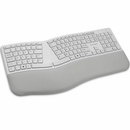 Kensington Dual Comfort Keyboard Split Keys Ergonomic Bluetooth|USB Wrist Rest Grey White K75402US - SuperOffice