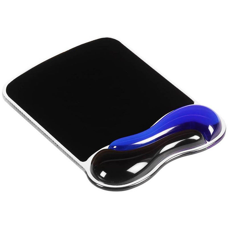 Kensington Duo Gel Mouse Pad Black/Blue 62401 - SuperOffice