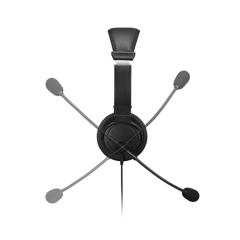 Kensington Headphones Hi-Fi Microphone & Volume Control Black K33597WW - SuperOffice