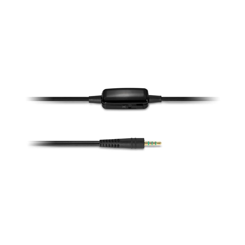 Kensington Headphones Hi-Fi Microphone & Volume Control Black K33597WW - SuperOffice