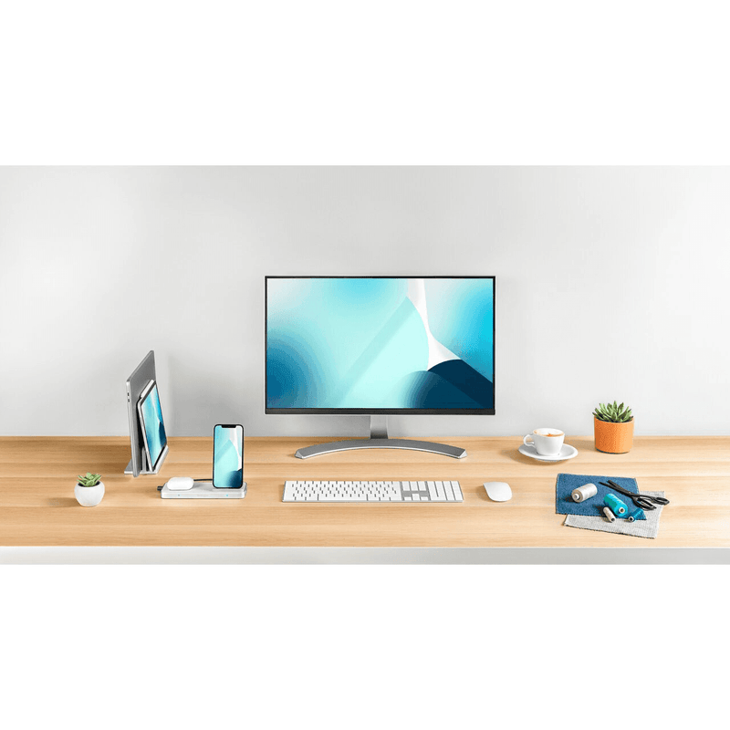 Kensington K59090WW StudioCaddy With Qi Wireless Charging Stand For Apple Devices iPhone Airpods K59090WW - SuperOffice