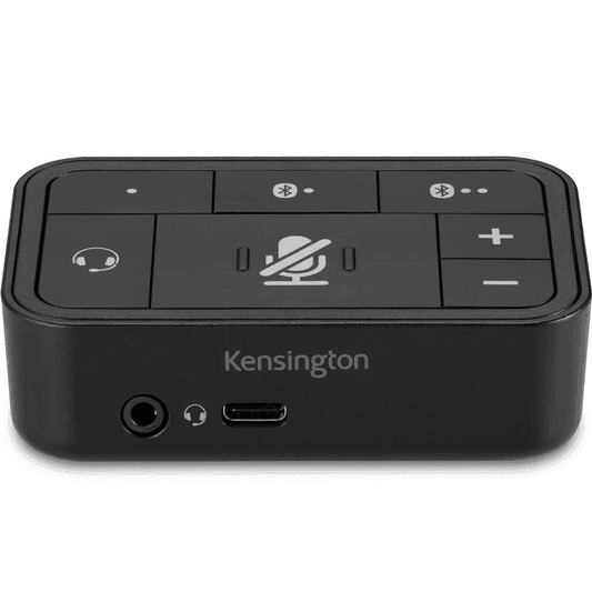 Kensington K83300WW Universal 3-In-1 Pro Audio Headset Switch Bluetooth/USB-C/USB-A/3.5mm K83300WW - SuperOffice