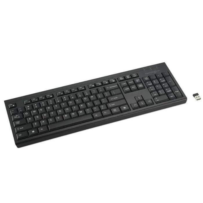 Kensington Keyboard EQ Rechargeable Wireless Full Size Black K75558NA - SuperOffice