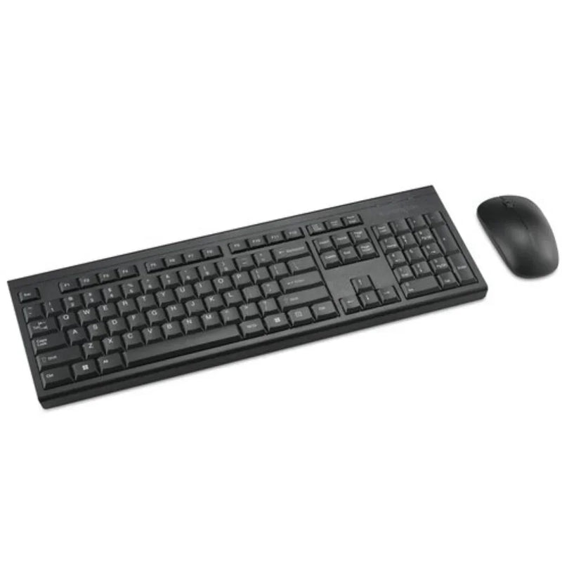 Kensington KM150 EQ Keyboard Mouse Wireless Desktop Set Black K75562NA - SuperOffice