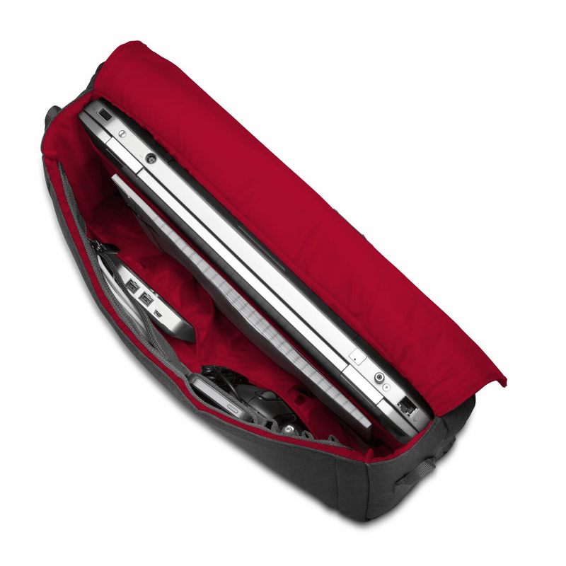 Kensington Metro Laptop Messenger Bag Grey 62623 - SuperOffice