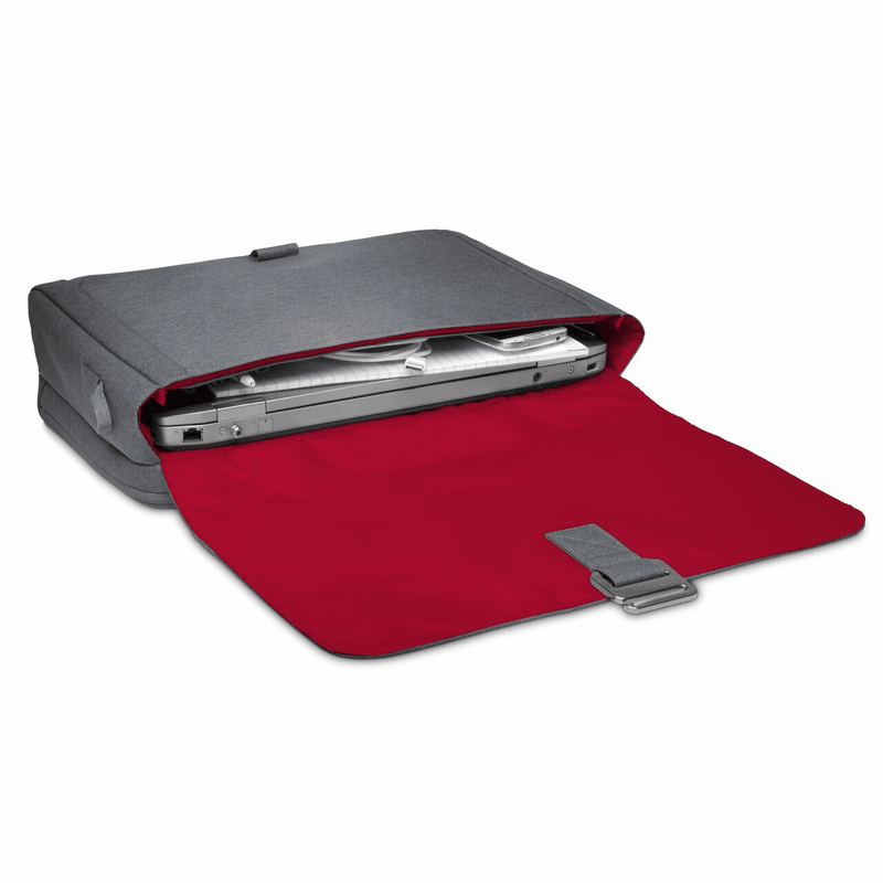 Kensington Metro Laptop Messenger Bag Grey 62623 - SuperOffice