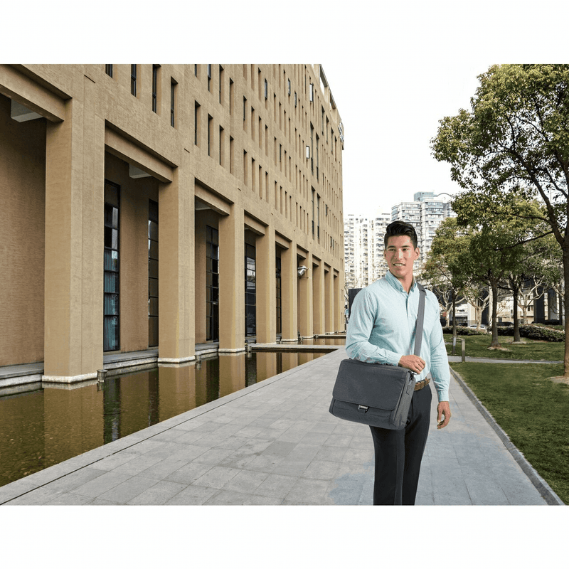 Kensington Metro Laptop Messenger Bag Grey 62623 - SuperOffice