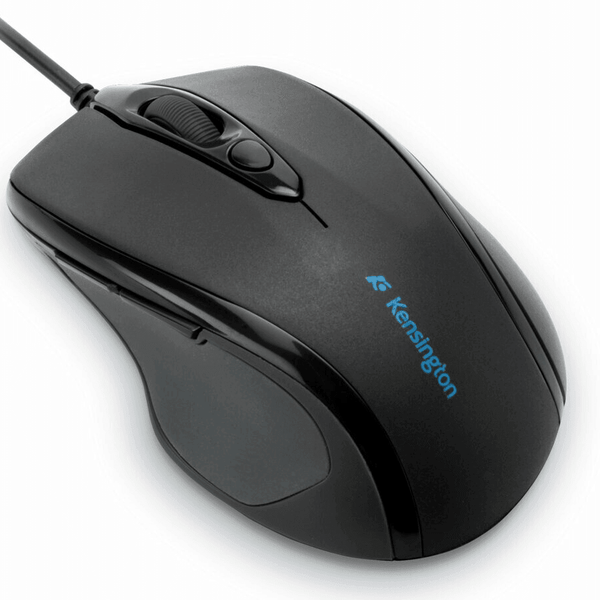 Kensington Pro Fit Mouse Wired Mid Size Black 72355 - SuperOffice