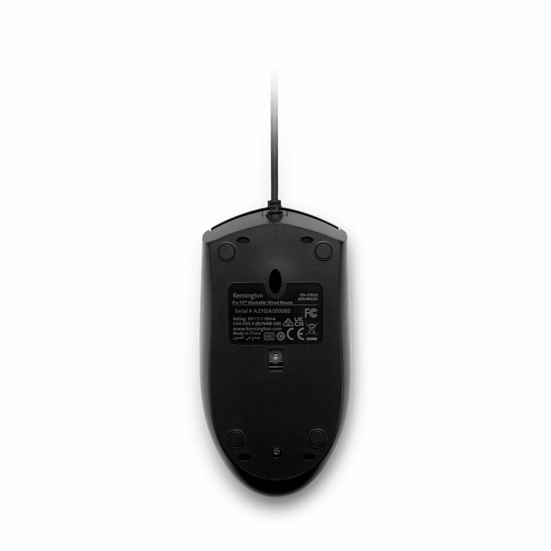 Kensington ProFit Wired Washable Computer Mouse Water Resistant K70315WW - SuperOffice