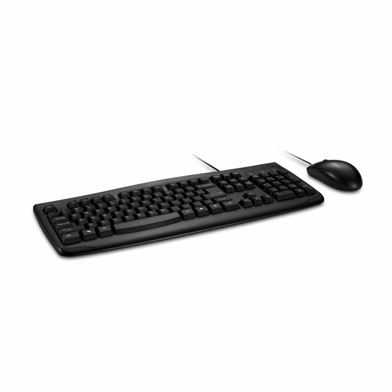 Kensington ProFit Wired Washable Keyboard Mouse Set Bundle Water Resistant K70316US - SuperOffice
