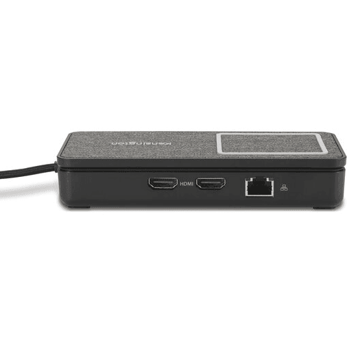 Kensington SD1700P USB-C Dual 4K Portable Mobile Dock with Qi Charging 100W Power Pass Through K32800WW - SuperOffice