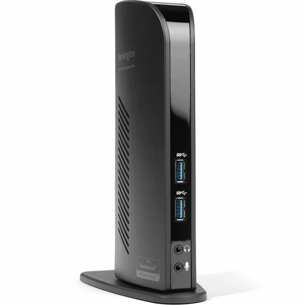 Kensington SD3500V USB 3.0 Universal Docking Station 2K HDMI VGA DVI Windows Mac 33972 - SuperOffice