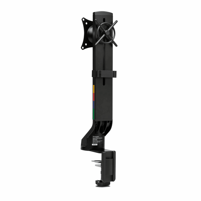 Kensington Single Monitor Arm Space Saving Flat Tilt Swivel K55512WW - SuperOffice
