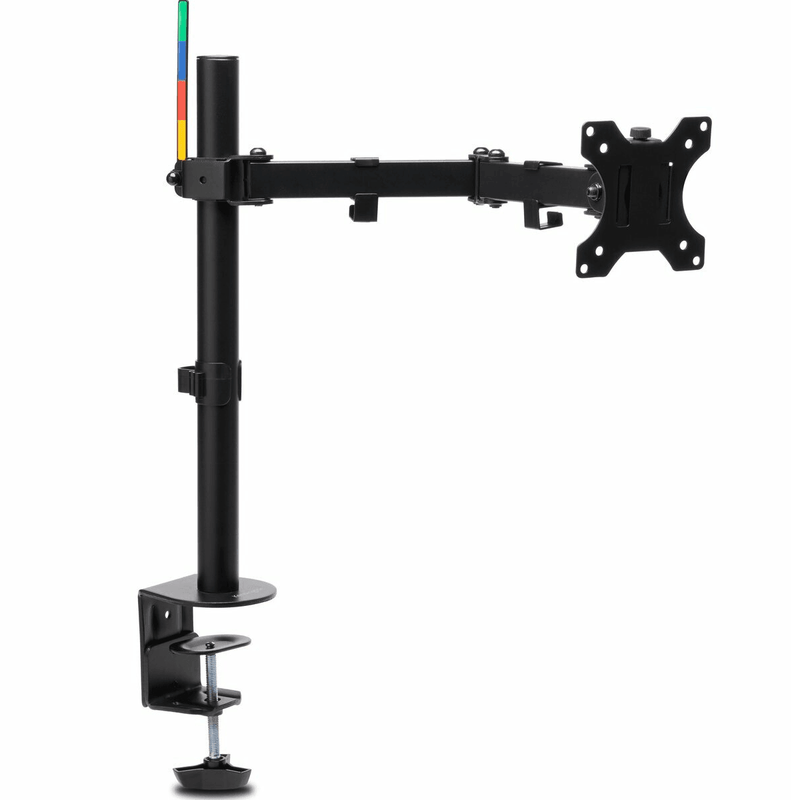 Kensington SmartFit Adjustable Single Monitor Arm Stand Mount Ergonomic K55408WW - SuperOffice