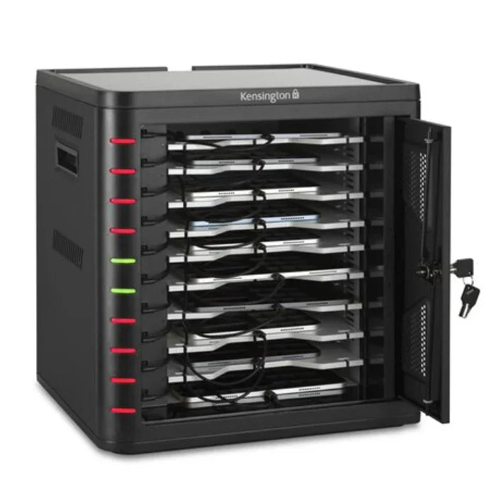 Kensington USB-C Charging Cabinet for Up to 10 Tablets Black K67716AU - SuperOffice