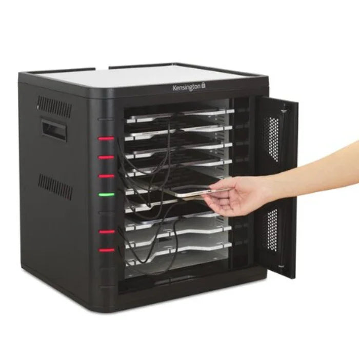 Kensington USB-C Charging Cabinet for Up to 10 Tablets Black K67716AU - SuperOffice