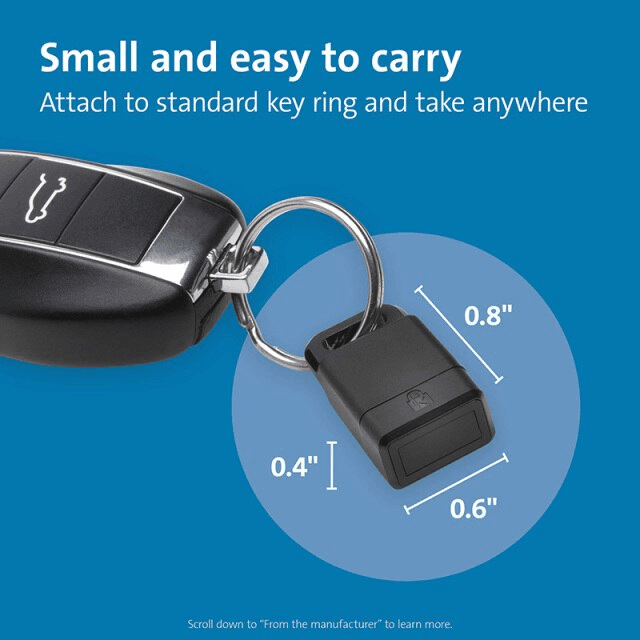 Kensington Verimark Fingerprint Key 2nd Factor Authentication Key U2F 67977 - SuperOffice