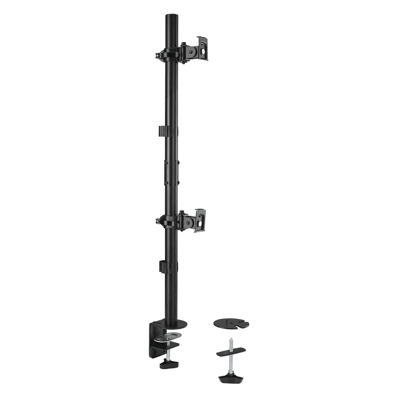 Kensington Vertical Stacking Dual Monitor Arm Black K53802WW - SuperOffice
