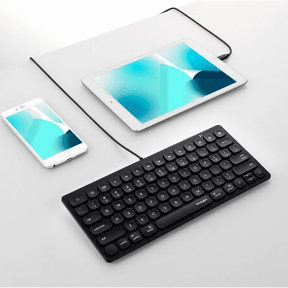 Kensington Wired Keyboard MFi Certified Lightning Connector For iPad iPhone Shortcut Keys K75505US - SuperOffice