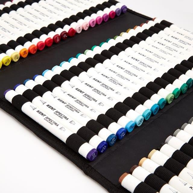Kent Spectra Limited Edition 60 Colour Markers & Case Set 0112460 - SuperOffice
