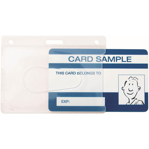 Kevron Id Card Holder 89 X 67Mm Pack 25 46772 - SuperOffice