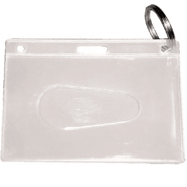 Kevron Id18 Id Card Holder With Ring Clear Bag 50 ID1800BG50 - SuperOffice