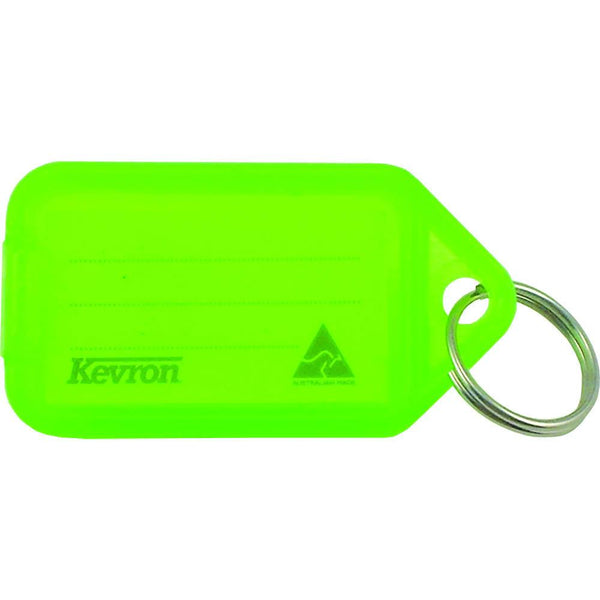 Kevron Id38 Keytags Fluoro Green Bag 50 45710 - SuperOffice