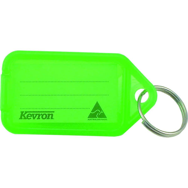 Kevron Id5 Keytags Green Bag 10 37724 - SuperOffice