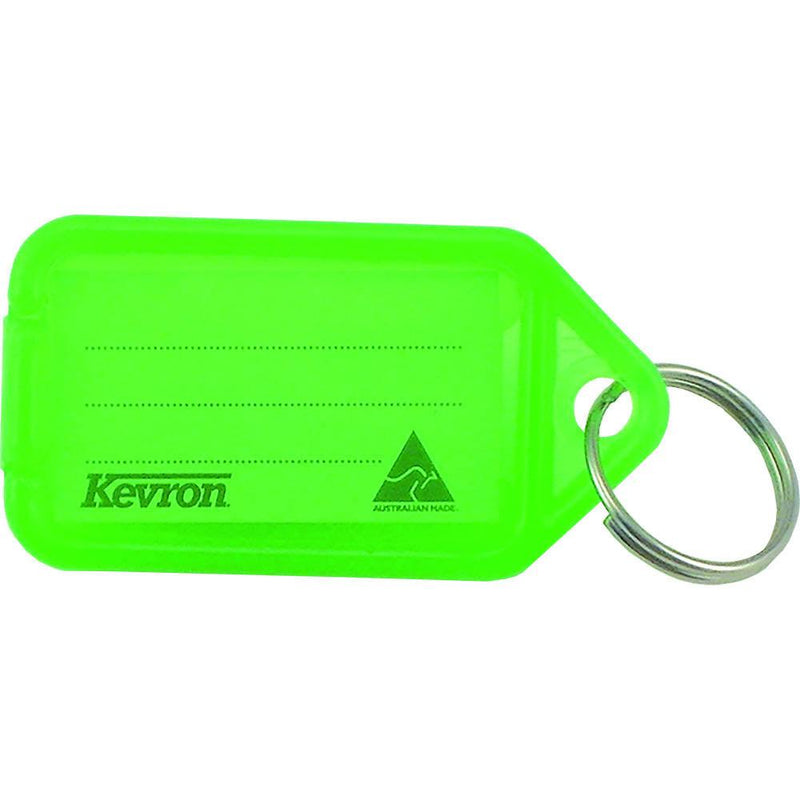 Kevron Id5 Keytags Green Bag 10 37724 - SuperOffice