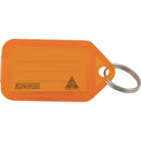 Kevron Id5 Keytags Tangerine Bag 50 37731 - SuperOffice