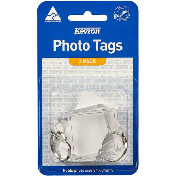 Kevron Id57 Phototags Square Pack 2 47456 - SuperOffice