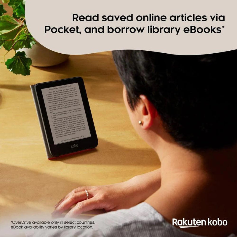 Kobo Clara 2E Digital Text Reader eReader 6" Display 16 GB Flash Wireless LAN Bluetooth USB Type C Deep Ocean N506-KU-OB-K-EP - SuperOffice