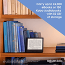 Kobo Libra 2 eBook Reader 7" Display Digital Text Reader Touchscreen Wireless LAN/ Bluetooth/USB 32 GB Flash Black N418-KU-BK-K-EP - SuperOffice