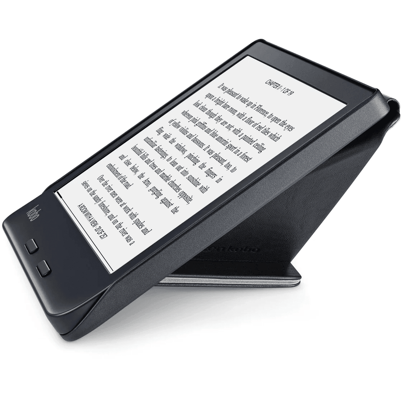 Kobo Libra 2 SleepCover Carrying Case Cover Kobo eReader Black PU Leather Body N418-AC-BK-E-PU - SuperOffice