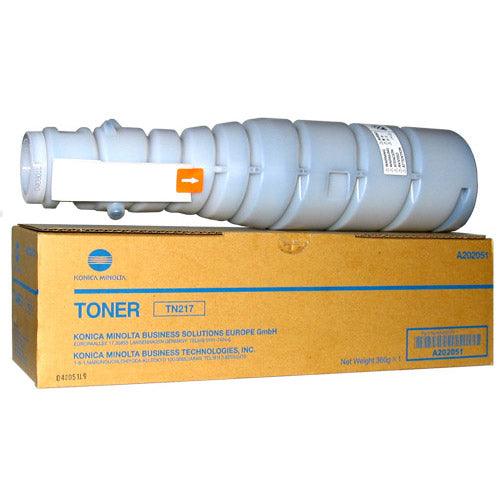 Konica Minolta Tn217 Toner Cartridge Black A202-051 - SuperOffice
