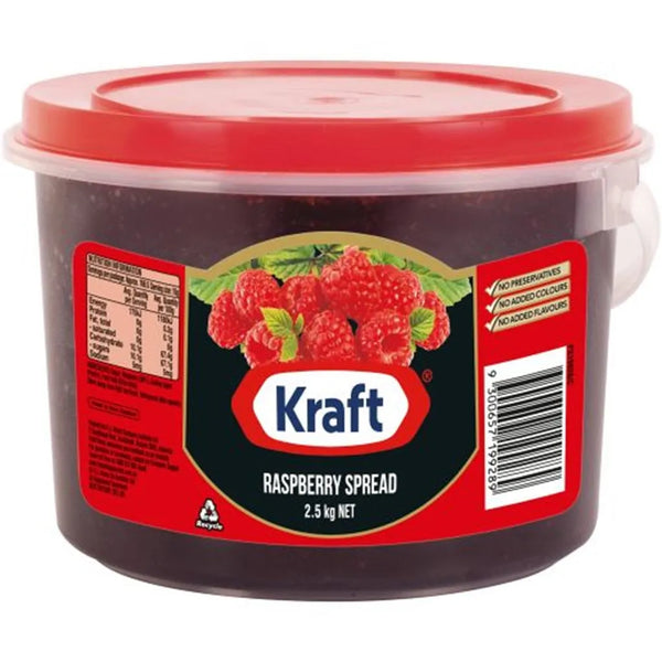Kraft Heinz Raspberry Jam Spread 2.5kg Bulk Size 643311 - SuperOffice