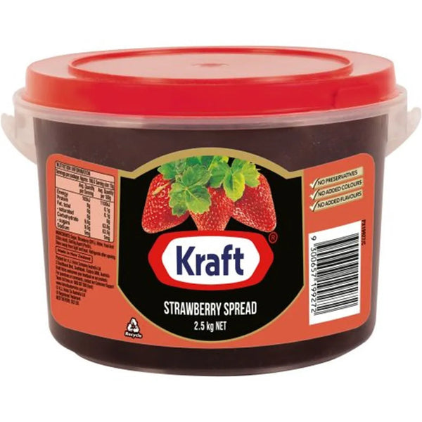 Kraft Heinz Strawberry Jam Spread 2.5kg Bulk Size 643329 - SuperOffice
