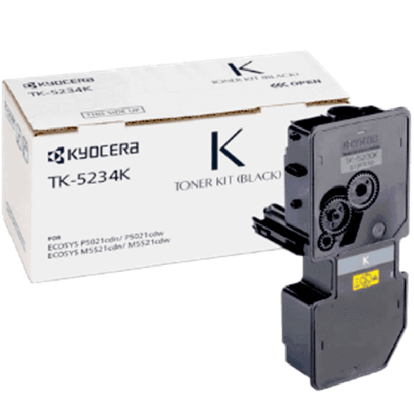 Kyocera TK-5234 Toner Ink Cartridge High Yield Black TK5234K EcoSys TK-5234K - SuperOffice