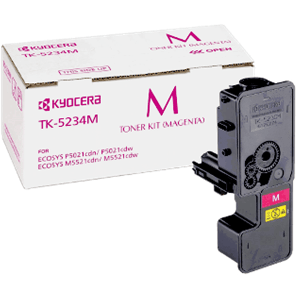 Kyocera TK-5234 Toner Ink Cartridge High Yield Magenta TK5234M EcoSys TK-5234M - SuperOffice