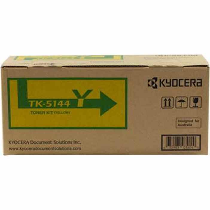 Kyocera Tk5144 Yellow Toner Cartridge TK-5144Y - SuperOffice