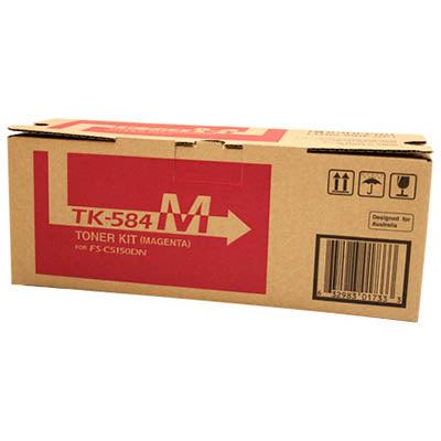 Kyocera Tk584M Toner Cartridge Magenta TK-584M - SuperOffice