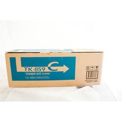 Kyocera Tk859C Toner Cartridge Cyan TK-859C - SuperOffice