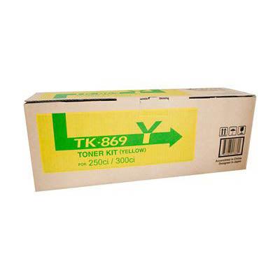 Kyocera Tk869Y Toner Cartridge Yellow TK-869Y - SuperOffice
