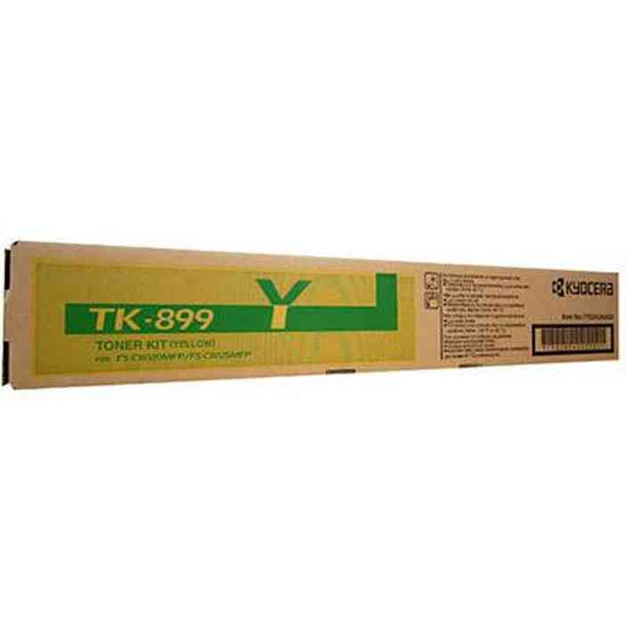 Kyocera Tk899Y Toner Cartridge Yellow TK-899Y - SuperOffice