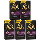 L'Or Espresso Coffee Pods Supremo 10 Intensity Box 50 Nespresso Machines Compatible
