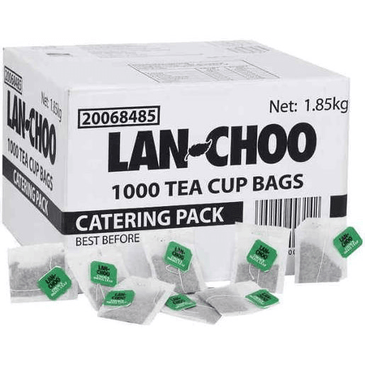 Lan Choo Tea Bags String And Tag Catering Pack 1000 BULK 20068485 - SuperOffice
