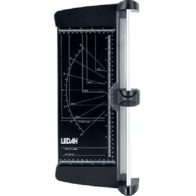 Ledah 330 Home Trimmer Metal Base 10 Sheet A4 Black Paper Cutter 100852126 - SuperOffice